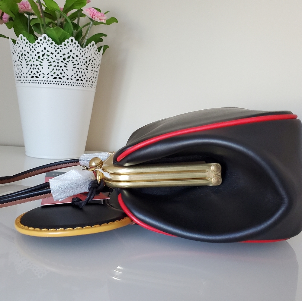 Coach Disney Mickey Mouse X Kisslock Bag - Picture 9 of 16